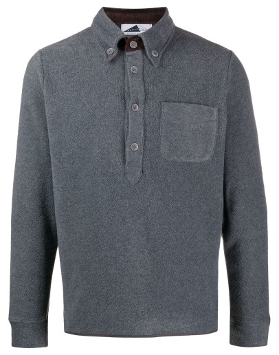 Brook button-down polo