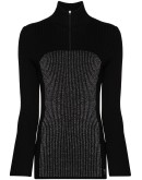 metallic performance jumper