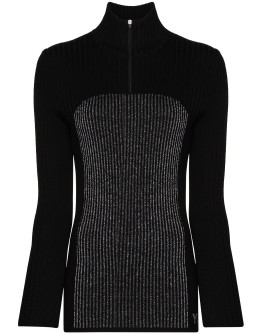 metallic performance jumper