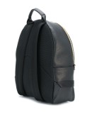 Gancini contrast-lining backpack
