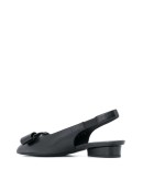 Vara bow slingback ballerina shoes