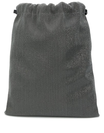 metal embellished contrast backpack 