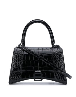 S Hourglass top handle tote