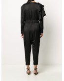 ruffled detailing jumpsuit