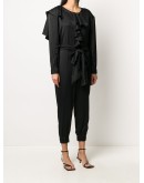 ruffled detailing jumpsuit