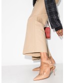 60 mm leather slingback pumps