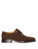 William buckle-strap monk shoes