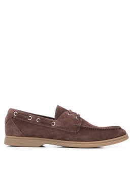 suede lace loafers