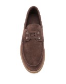 suede lace loafers
