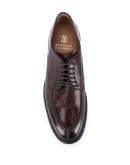 almond toe derby shoes