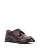almond toe derby shoes
