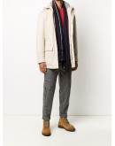 fringed woven scarf
