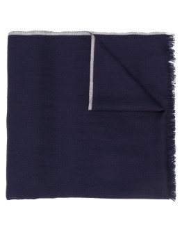 fringed woven scarf