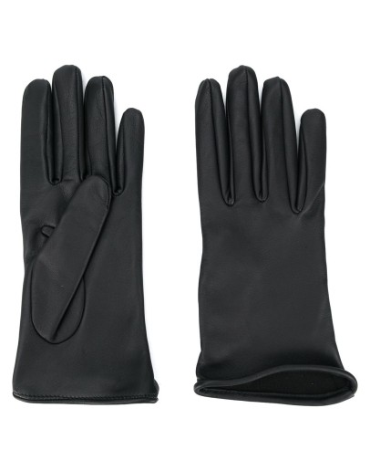 plain leather gloves 