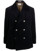 corduroy double breasted blazer