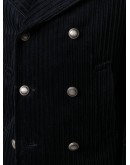 corduroy double breasted blazer