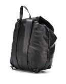 drawstring leather backpack