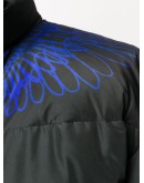 wings-detail padded coat