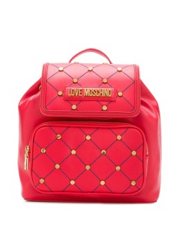 quilted stud backpack