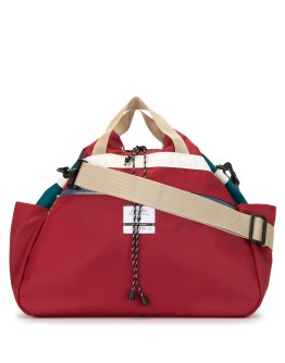 twill drawstring shoulder bag 