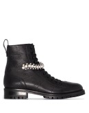  Cruz pearl-detail combat boots