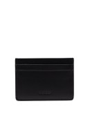 logo-debossed cardholder