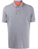 short-sleeve fitted polo shirt