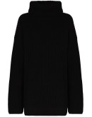 high neck oversized jumper