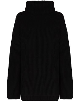 high neck oversized jumper