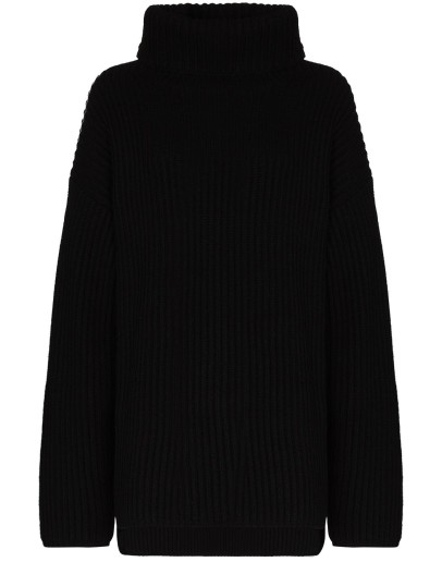 high neck oversized jumper