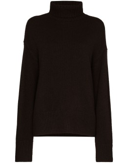 cashmere roll neck jumper