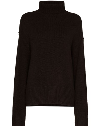 cashmere roll neck jumper
