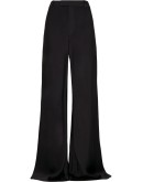 XLong wide satin trousers