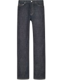 Denim straight-fit jeans