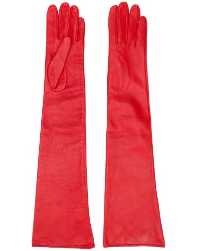 textured style long gloves