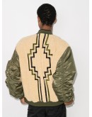 Cross reversible bomber jacket