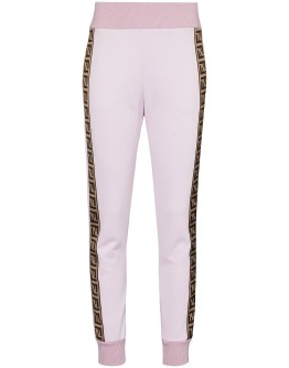 Fendirama logo-stripe track pants