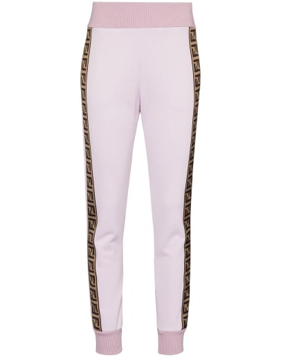 Fendirama logo-stripe track pants