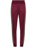 logo-stripe track pants