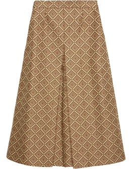 GG damier jacquard culottes