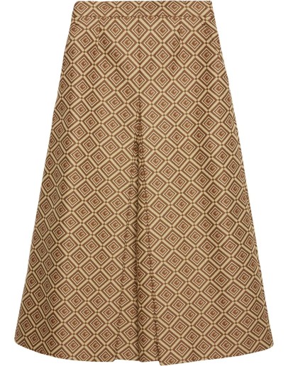 GG damier jacquard culottes
