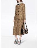 GG damier jacquard culottes