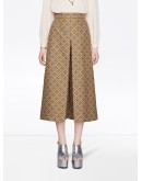 GG damier jacquard culottes