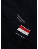 4-bar stripe cotton socks