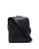 logo-embossed crossbody bag