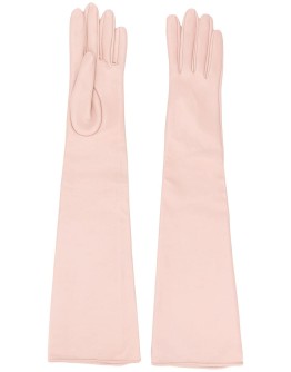 long textured style gloves