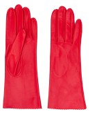 textured scalloped edge gloves