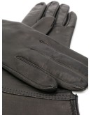 stitch wide leather gloves