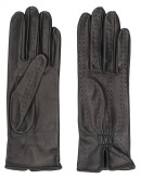 eyelet detail elasticated gloves
