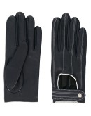 contrast stitching driving gloves